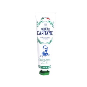 카피타노 치약 오리지널 레시피 내추럴 허브 그린, 75ml, 1개