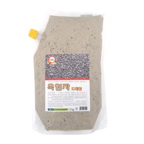 텃밭 흑임자드레싱(아이스포장) 드레싱, 1.2kg, 1팩