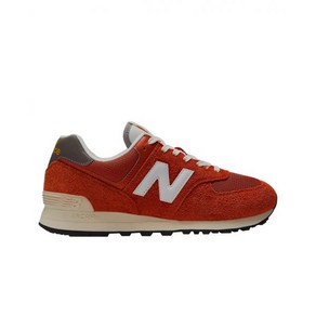 New Balance 뉴발란스 574 헤리티지 오렌지 버스트 화이트