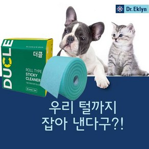 닥터에클린 점착식청소포 육아 청소용품 더클, 04.더클 본품+리필, 1개