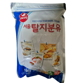 서울우유 탈지분유 1kg 지방탈탈 탈지유 100% [원산지:국산], 1000mg, 1개, 소비기한 4개월이상