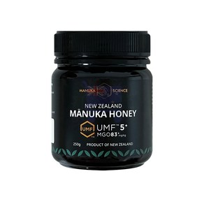 마누카사이언스 마누카꿀 UMF 5+ 250g 마누카허니 뉴질랜드, 1개