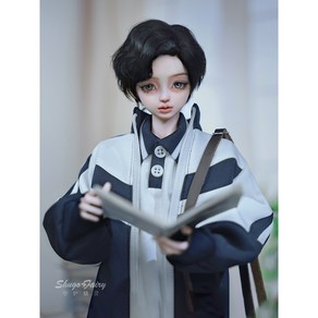 남자 구체관절인형 46.5cm 누드바디 메이크업 풀세트 고등학생 구관40cm 1/4 BJD Bunton, 누드바디(노메이크업), nomal skin, 1개