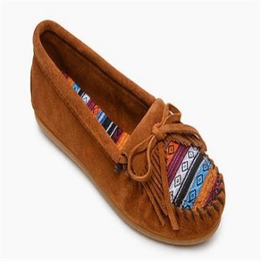 국내 배송 미네통카 MINNETONKA 여성 모카신 402K WOMEN'S ARIZONA KIL TY BROWN/ARIZONA, 6 (230), 1개