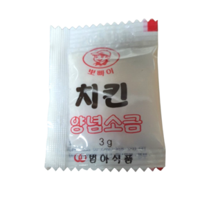 범아뽀빠이 치킨 양념소금 200p, 5개, 600g