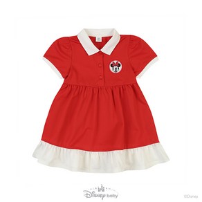[디즈니베이비 여름]디즈니미니컬러배색원피스(RED)_79R324052