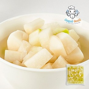 깔끔한 남도의참맛 별미가 여수 깍치미김치 1kg, 1개