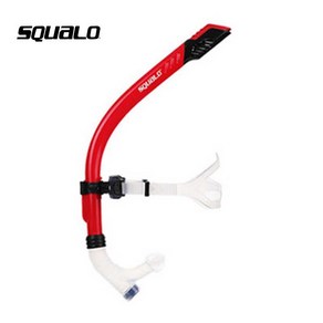 스쿠알로 SQUALO 센터스노클3 드라이탑 장착 수영 강습용 훈련 연습용품, 센터스노쿨3 레드, 선택완료