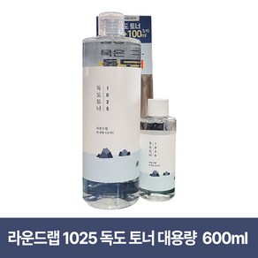 라운드랩 1025 독도 토너 대용량 500ml + 100ml, 1개, 600ml