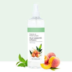 섬유향수 드레스퍼퓸 500ml 에끌라그린티앤피치 섬유퍼퓸 아로마