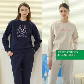 [베네통] BENETTON 로고 여성 셋업 4종