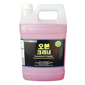 오븐크리너 3.75L 주방 오븐 후드 그릴 기름때 세정제 청소 세제 찌든때 제거 울트라켐, 1개