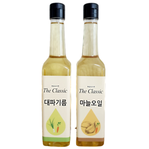 더클래식 파기름 500ml + 마늘기름 500ml, 2개