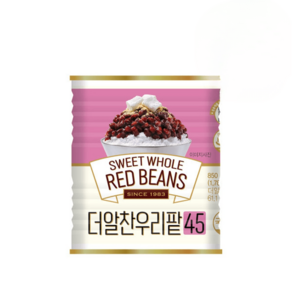 더알찬우리팥45 850g 국산팥 캔