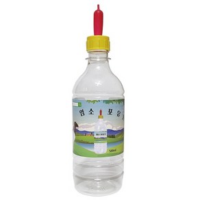 염소 포유기 젖병 500ml, 1개