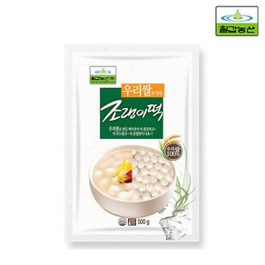 칠갑 우리쌀 조랭이떡 500g 7개