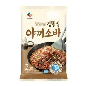 CJ 정통식 야끼소바 2인분 412g, 4개