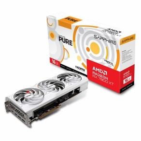 SAPPHIRE 라데온 RX 7800 XT PURE OC D6 16GB, 정품 그래픽카드