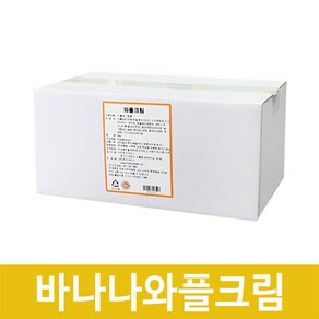 꾸플 바나나 와플크림(3kg), 1개, 3kg