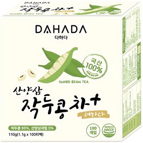 다하다 산양삼 작두콩차 더하다, 1.1g, 100개입, 1개