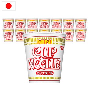 일본 Nissin Cup noodle 닛신 컵누들 오리지날 컵라면 미니 36g, 15개