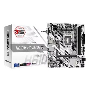 [ASRock] H610M-HDV/M.2+ D5 디앤디컴 (인텔H610/M-ATX)