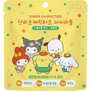 산리오 캐릭터즈 마이리톨 자일리톨 캔디 레향 40g, 1개