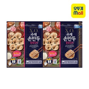 오뚜기 XO만두 수제손만두 칼칼김치 김치 만두 364g, 4개