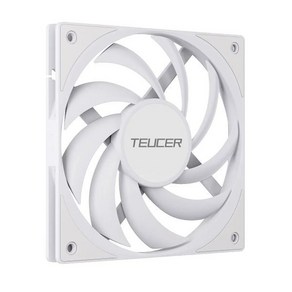 컴퓨터팬 피씨조립 PC부품 TEUCER 초슬림 선풍기 무소음 냉각 12V 4 핀 8002400RPM 12cm PWM 온도 제어 컴퓨터 케이스 CPU 쿨러 UT12015, 없음 RGB, AS SHOW, 1PCS White, 1개