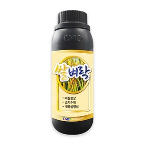 쌀벼락 500ml 쌀 식량작물 조기수확 다수확 비료 영양제 씨엠씨코리아, 1개