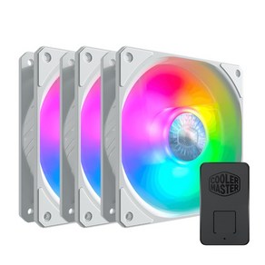 [쿨러마스터] SICKLEFLOW 120 ARGB WHITE EDITION 3 in 1 [시스템쿨러/120mm], 단일옵션, 1개