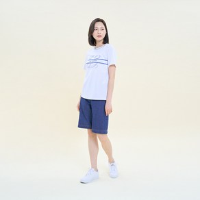 [크로커다일레이디] 여름 숏기장 데님 반바지_CLDMDP205