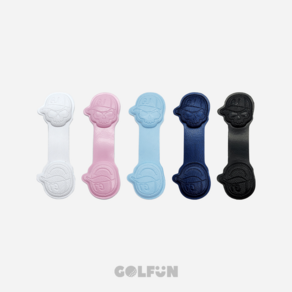 [GOLFUN] 캡스컬 자석 모자클립, 스카이블루, 1개