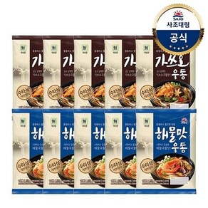 사조대림 [사조대림] 대림선 가쓰오우동 229.4g x5개 +해물맛우동 212g, 10개