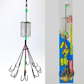 코스모스 쥐고기 카고 훌치기바늘 쥐치훌치기 쥐고기바늘, 1개, 1개입