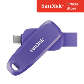 샌디스크 USB 메모리 Phone Dive C타입 OTG 3.2 Gen1 메모리 SDDDC6 퍼플 컬러, 1개, 64GB