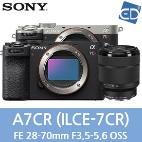 [소니정품] A7CR/ 풀프레임/A7CR/미러리스 카메라 ILCE-7CR /ED, 54 A7CR FE 28-70mm F3.5-블랙