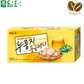 담터 누룽지둥글레차100티백, 1.5g, 100개입, 1개