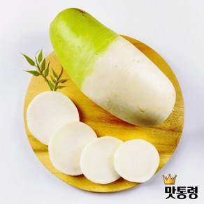 맛통령 국내산 무 맛있는 무우, 1개, 못난이 무 3수 (3.5kg내외)