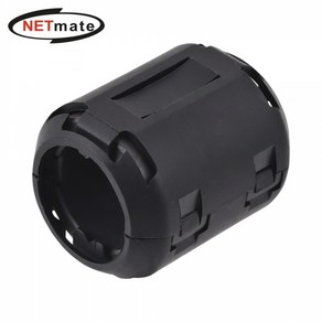 NETmate 고주파 차단 노이즈 필터(페라이트 코어) 직경3.5mm-19mm/EMC Coe/탈착식 구조/다양한 케이블에 적용, 19mm(NM-NF190N), 1개