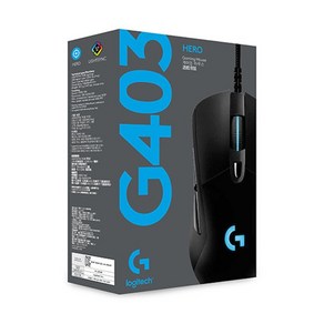 로지텍코리아 G403 HERO 유선 게이밍 마우스, 로지텍 G403 HERO (유선)