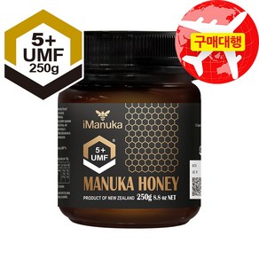 뉴질랜드 아이마누카 마누카꿀 UMF5, 1개, 250g