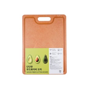 단단한 우드 화이버 도마 37x27 730971, 1개