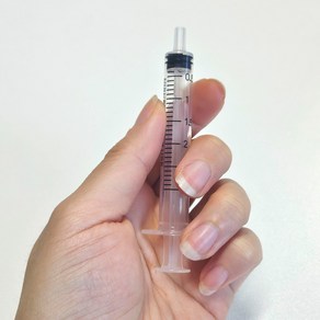 주사기 3ml 크레스티드게코 피딩 전용