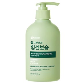 그린핑거 힘센보습 인텐시브 샴푸, 300ml, 1개