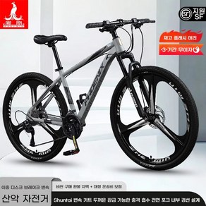 메리다빅나인 가성비로드자전거 산악용MTB 26인치 MTB자전거추천, 2.R5다크그레이스포크휠공식창고에서배송