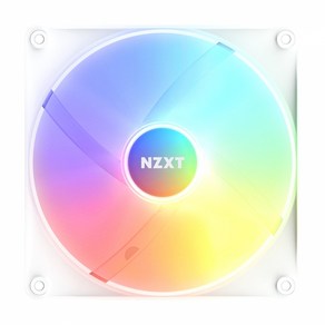 NZXT F120 RGB CORE White (1PACK), 1개