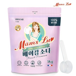 맘스럽 베이킹소다 5kg 프렌치 프리미엄 식품첨가물 1등급원료사용 프랑스명품, 1개