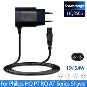 PHILIPS 면도기용 충전기 HQ8505 PT720 PT721 PT722 PT725 PT726 PT728 PT730 PT735 PT737 PT86, 01 US plug, 1개