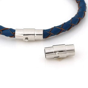 비즈아이 [9-464-03]가죽마감장식5mm용 이중/돌림자석 15x7mm OR 1쌍